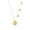 Yellow, variant on Diamond Dash Pendant Necklace 18K White Gold over 925 Sterling Silver | Everyday Jewelry for Women, Birthday Gift for Her