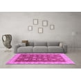 thumbnail image 3 of Ahgly Company Indoor Rectangle Oriental Purple Traditional Area Rugs, 2' x 4', 3 of 4