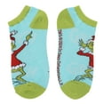 thumbnail image 5 of The Grinch Character Art Women's 5-Pair Ankle Socks-OSFA, 5 of 6