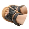 thumbnail image 2 of JTieacloth Baby Sandals For Soft Sole Summer Breathable Weaved Casual Shoes For Boys Girls 0 18 Months Comfortable Lightweight Design Summer Sandals,Sizes 6 Toddler(12-18 Months), 2 of 7