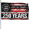 thumbnail image 2 of 250th Anniversary Flag 250th Anniversary American Flag Polyester Garden Decor 250th Anniversary Usa 250th Anniversary Gifts America 250th Ornament Patriotic Ornaments, 2 of 6