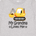 thumbnail image 4 of Inktastic My Grandma Loves Me Grandson Truck Boys Baby T-Shirt, 4 of 5
