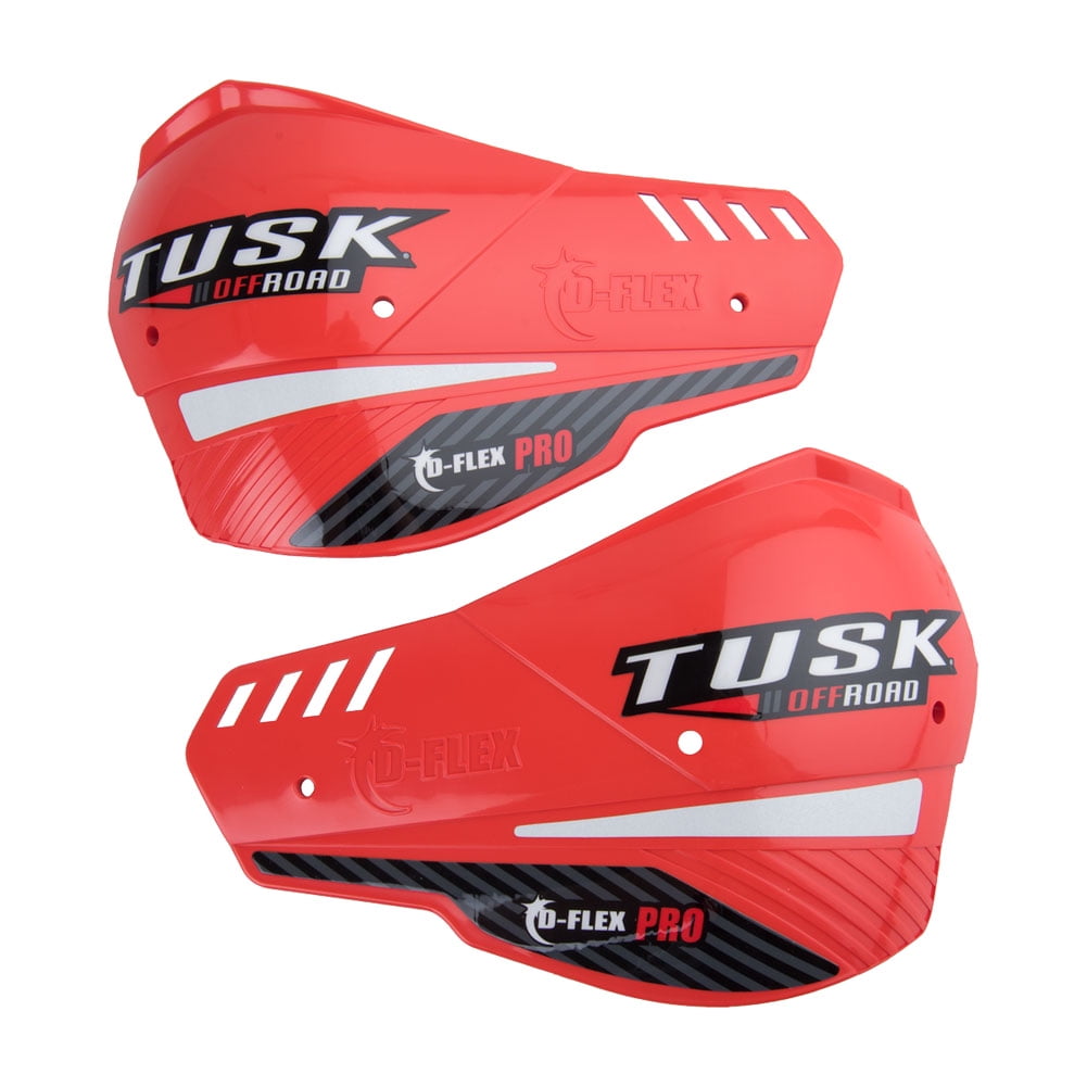 Tusk DFlex Pro Replacement Plastic Handguard Shields Red