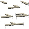 thumbnail image 2 of PlayStar Premium 4' x 10' Aluminum Frame Floating Dock with Resin Top & Sidewalls KT 13223, 2 of 4