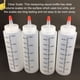 thumbnail image 4 of Injueey Botellas exprimibles, dispensador de salsas para el hogar, contenedores de salsa de tomate, botella de salsa de 250ml, herramienta de Cocina y Comedor Blanco, 8oz(250ml) 180*49mm, 4 of 6
