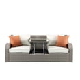 thumbnail image 2 of Patio Sofa with Loose Cushions / Convertible Design for Different Seating Needs, 2 of 7