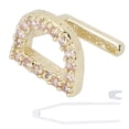 thumbnail image 4 of Brace Plating English Letter D Teeth Brace Cosplay  Party Teeth Decoration Jewelry, 4 of 7