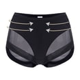 thumbnail image 3 of HUPOM Ladies Panties Underwear Postpartum Casual None Banded Waist Black S, 3 of 6