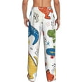 thumbnail image 3 of Kll Mens Pajama Pants For Men,Mens Lounge Pants,Funny Gifts For Men,Men'S Pajama Bottoms-Dinosaur, 3 of 9