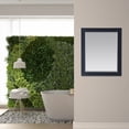 thumbnail image 6 of Altair 28" Rectangular Bathroom Wood Framed Wall Mirror in Classic Blue, 6 of 9