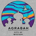 thumbnail image 2 of Boy's Aladdin Agrabah City of Mystery  Graphic Tee Athletic Heather Medium, 2 of 5