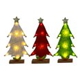 thumbnail image 3 of Mini Desktop Luminous Christmas Tree with LED Lamps Craft Ornament for Home Festival Present for Children, 3 of 8