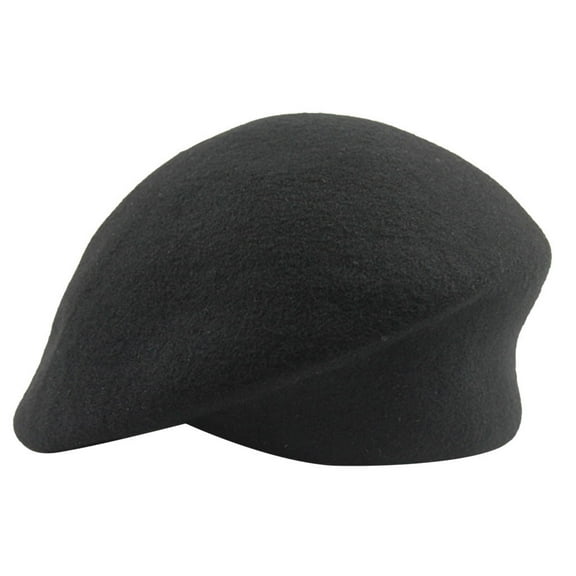 MESSUEN Beret Hat for Women Winter Cap Hair Berets for Women Newsboy Caps for Women Winter Hats for Women Fashionable Women's Newsboy Caps Winter Hat Black One Size