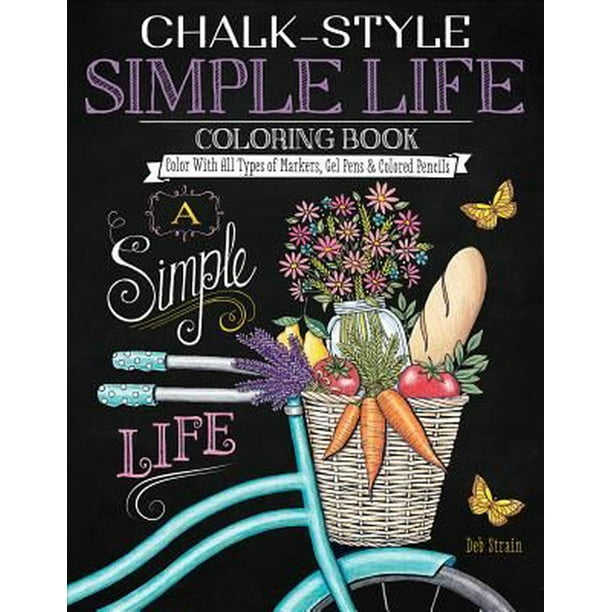 ChalkStyle Simple Life Coloring Book