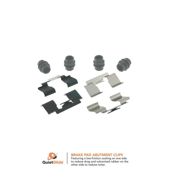 Carlson Quality Brake Parts H5662Q Disc Brake Hardware Kit
