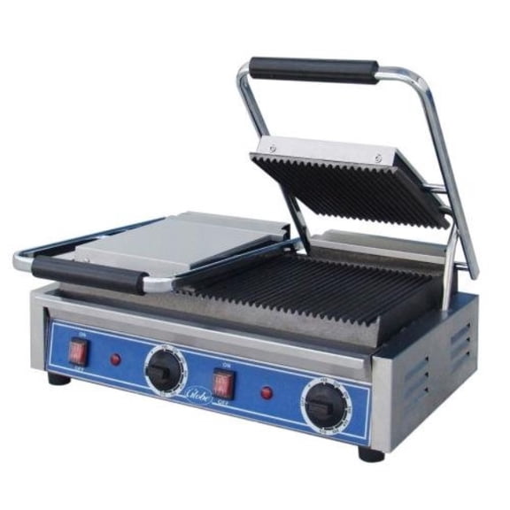 Globe GPGDUE10 Bistro Panini Grill