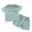 Mint Green, variant on Boys Clothes Toddler Kids Summer Cartoon Printed Sleeveless Training 0 3 6 12 18 24 Months Baby Boys' Clothing Sets Short Pjs 2 Piece