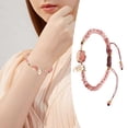 thumbnail image 1 of Bracelet Jonc Tissé à Perles Breloque Poignet pour Filles Accessoires et Vacances, 1 of 5