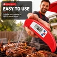 thumbnail image 4 of Arenviy Digital Meat Thermometer for Cooking, Instant Read Food Thermometer for Grill, BBQ & Kitchen, Foldable, 4.3-inch Probe, 4 of 7