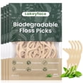 thumbnail image 1 of Palillos de hilo dental biodegradables Lakeyface, 200 unidades, 1 of 7