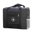 thumbnail image 5 of Tuvgenk Waterproof Foldable Travel Bag Portable Lightweight Carry On Bag with Luggage Trolley Sleeve for Airplane Travel Sports Weekend Trip, 5 of 5