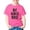 Hot Pink, variant on Girls Top Girl Kindness Day Graphic T Shirt Cute Short Sleeve Round Neck Tee for Kids Youth Children Top