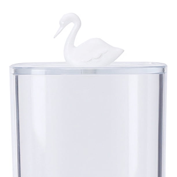 Tarro de almacenamiento para baño, contenedores de baño, hisopos de algodón transparentes multifunción, soporte de almacenamiento, contenedores de baño, eficiencia maximizada