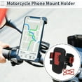thumbnail image 2 of Soporte para Teléfono de Motocicleta Unique Bargains para Montaje en Manillar 4.7-7.2" Teléfonos Negro 1 Pcs, 2 of 7