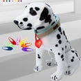 thumbnail image 3 of DOG COLLAR LIGHT UP TAG RUBBER PENDANT LED Flashing For Collar or Lights K3 G )χ I8K5, 3 of 9