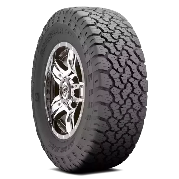 Set of 4 General Grabber A/TX LT265/70R17/6 6-Ply 112T Tires 2657017 265 70 17