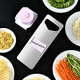 thumbnail image 2 of ACDANC Grater,Compact When Stored Graters for Kitchen,Level Cuts Cheese Grater,Green4, 2 of 3