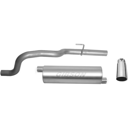 Cherokee Gibson Single - Gibson Exhaust 17805 GIB17805 02-04 GRAND CHEROKEE 4DR 4.0L-4.7L SINGLE EXHAUST SYSTEM