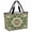 Green, variant on Vintage Ethnic Beach Bag for Women, Large Breathable Mesh Beach Tote Bag, Boho Tribes Modern Blue Middle Century Sandproof Lightweight Travel Bags for Vacation Picnic Swimming Pool 15.7"x15.7"x9.1"