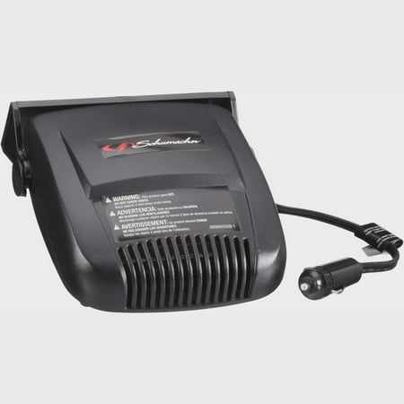 Schumacher Electric Ceramic Heater and Fan for Cars- 12V, 150W