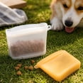 thumbnail image 5 of Silicone Dog Treat Pouch with Waterproof Seal,Dog Training Treat Pouch for Outdoor Hiking and Pet Storage Container,Travel Snack Pouch for Puppy Obedience,1 Pack, 5 of 7