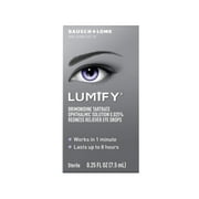 Lumify Redness Reliever Eye Drops (0.25 Fluid Ounce 2 Pack)