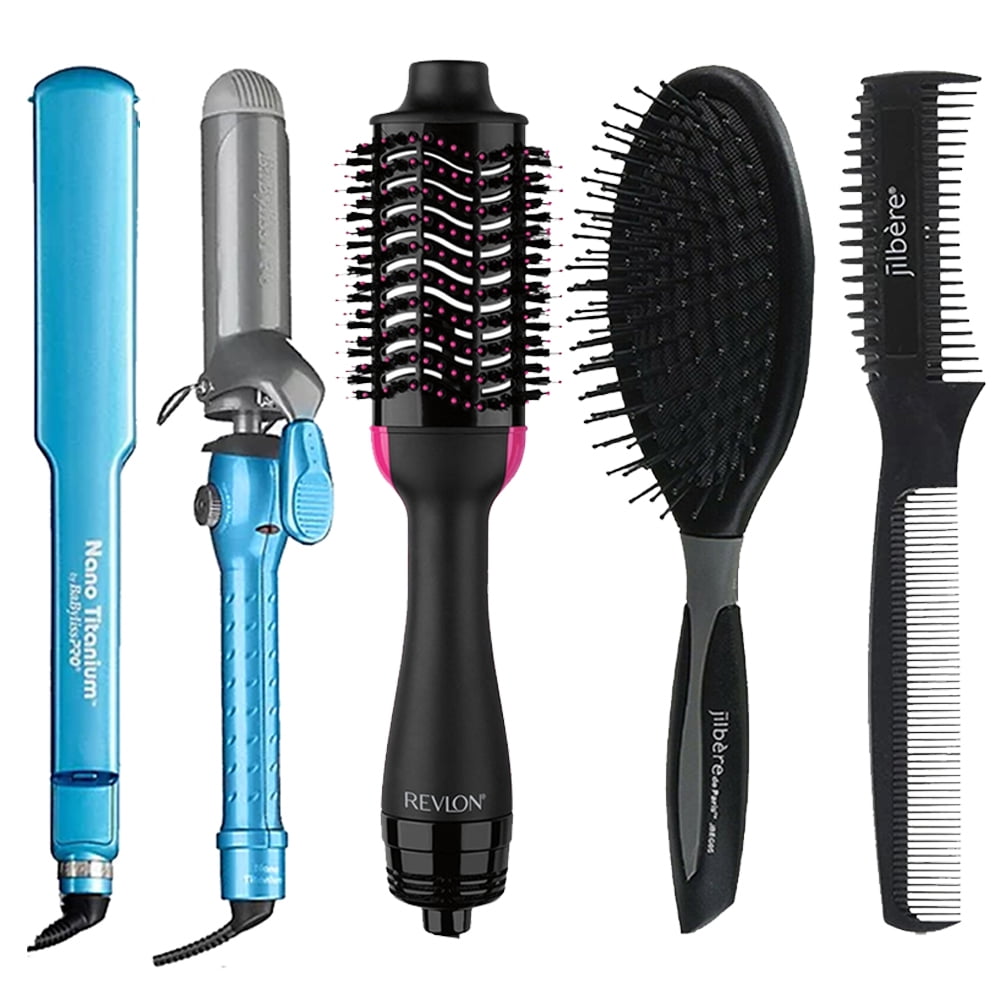 Hair Styling Bundle: BabylissPro Nano Titanium Flat Tanzania Ubuy