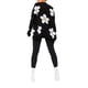 thumbnail image 4 of Txlixc Cárdigan con botones para mujer, ropa de abrigo con cuello en V con estampado de corazón/flor Txlixc moda, 4 of 6