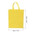 thumbnail image 2 of Unique Bargains 38x30cm Non-Woven Vertical Style Reusable Gift Bag, Yellow 10 Pack, 2 of 5