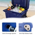 thumbnail image 7 of 25QT Portable Cooler, Insulated Hard Cooler with Bottle Opener, Cup Holder, Forming Ruler, 5-7 Day Ice Retention, Travel, Beach, Camping, Fishing, 7 of 7