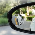 thumbnail image 2 of Trayknick 2Pcs Car Rearview Adjustable Parking Helper Compact Small Round Mirror Blind Spot Mirror for Car, 2 of 13
