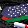 thumbnail image 5 of Afghanistan &amp; USA United States Flag Graduation Stole International Student Stole Pride Shawls Unisex, 5 of 6