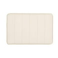 thumbnail image 3 of 16"x24" Memory Foam Mat Absorbent Anti-Slip Pad Bedroom Bathroom Shower Rug Kitchen Dorm Doormat Carpet, 3 of 15
