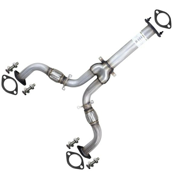 Stainless Steel Exhaust Front Y-Pipe Fits 2003-2007 Infiniti G35 3.5L - Direct Fit