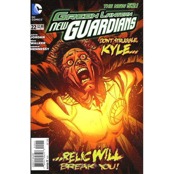 Green Lantern: New Guardians #22 VF ; DC Comic Book