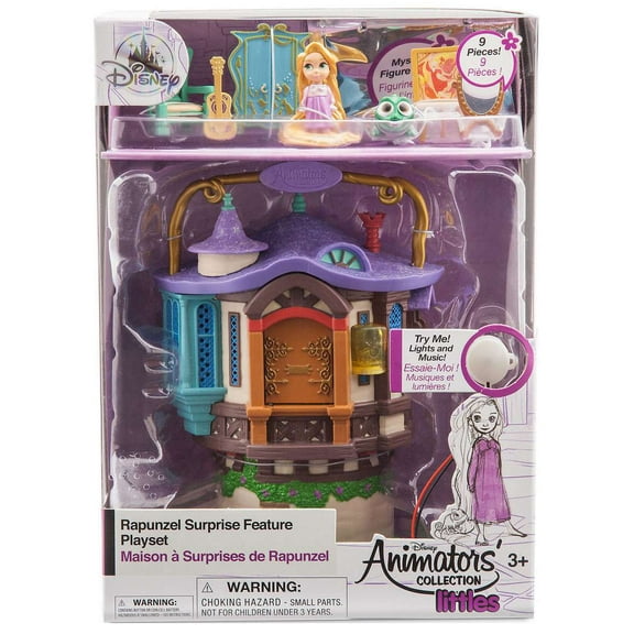 Tangled Littles Rapunzel Surprise Feature Micro Playset