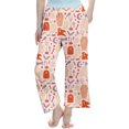 thumbnail image 2 of FASHOFT Halloween Pajamas Pants for Girls Cute Printed Sleep Pants Long Casual Loungewear Comfortable Relaxed Fit Trousers 3-14 Years Halloween Loungewear Pink 3-4 Years, 2 of 4