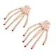 thumbnail image 1 of Unids Aleación Rhinestone Esqueleto Garras Cráneo Mano Pinza para el cabello Horquilla Zombie Punk Horror Bobby Claw Barrette Moda Accesorios para el cabello para mujeres Cosplay oso de fresa Electrónica, 1 of 5