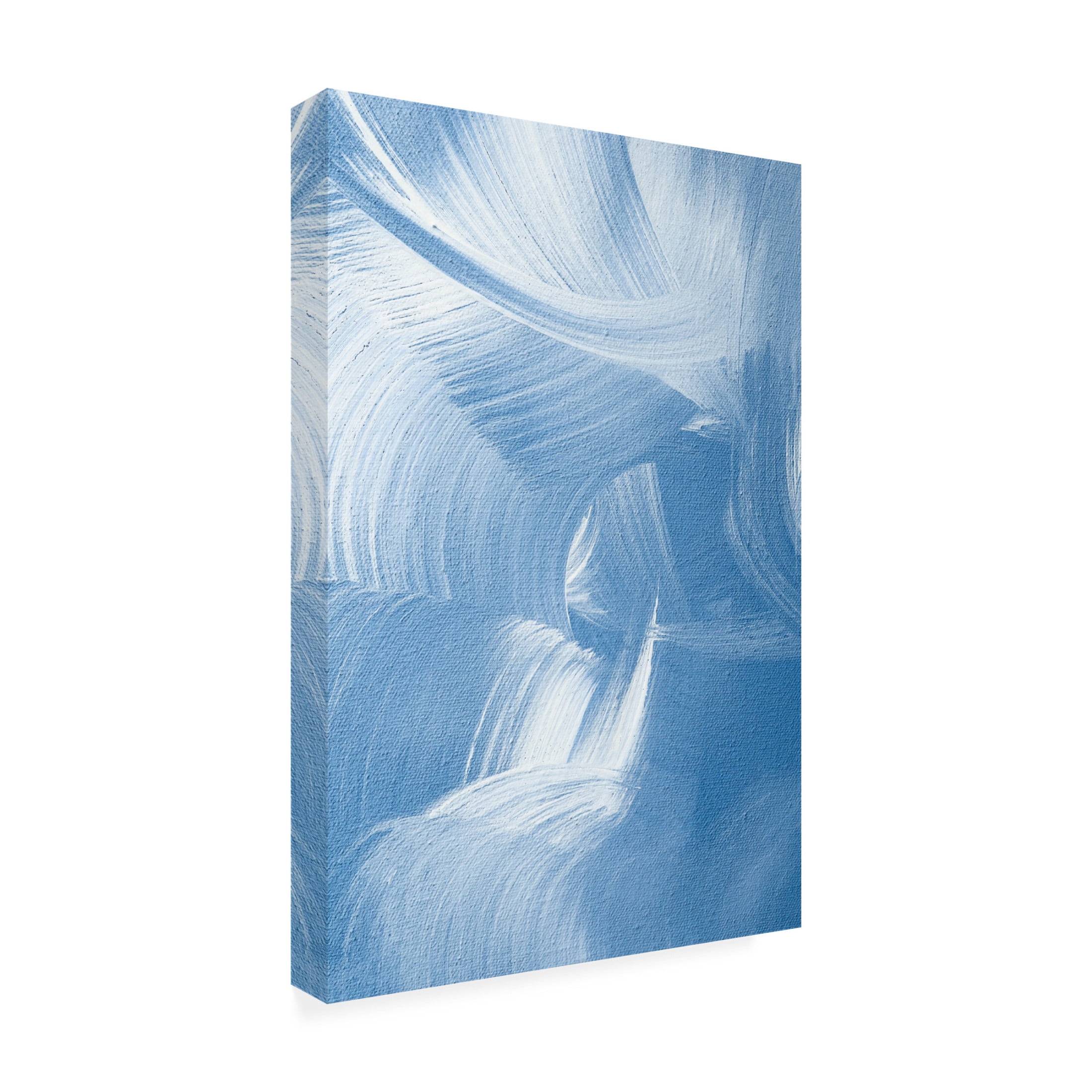 Trademark Fine Art uplusmestudio Acrylic Waves No 1 Canvas Wall Art