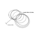 thumbnail image 2 of WHAMVOX Cable Resistente Para Puertas De Fabricado En Plateado Para Uso Prolongado, 2 of 8